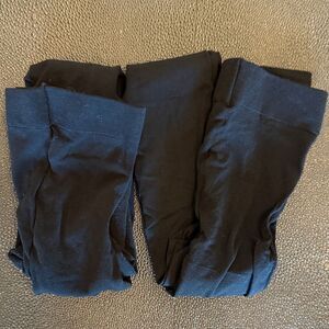 Target Kids Black Panty Hose Tights Size 4-6 2 pack